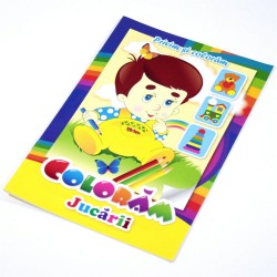 Jocuri și cărți de colorat